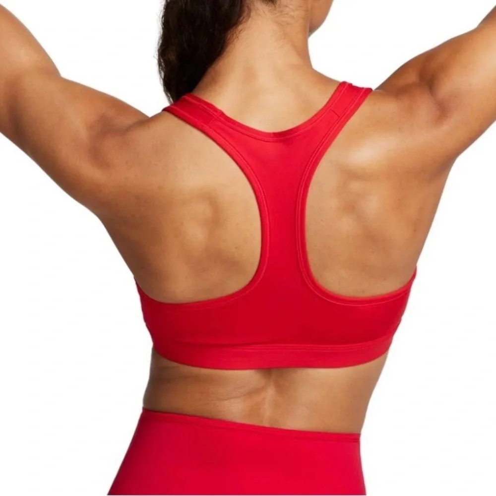 Nike Dri Fit Classic Red Sports Bra. Size S EUC